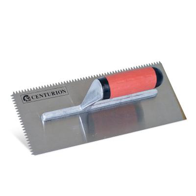 Glättkelle 25cm aus Stahl mit Holzgriff 