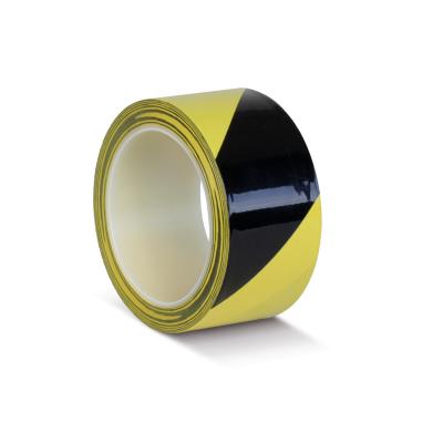 Bodenmarkierungsklebeband Schutzlaminiert schwarz/gelb 