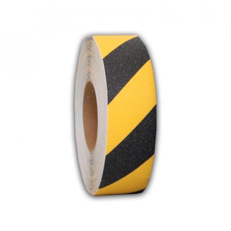 Antirutschbelag Basic schwarz/gelb Rolle 150mm x 18,3m
