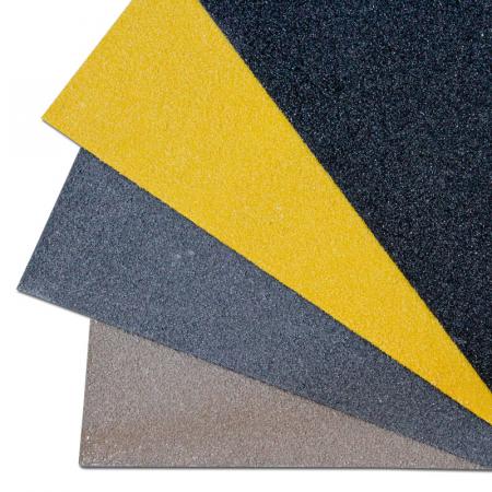 Antirutschplatte GFK Medium schwarz 750x1000mm